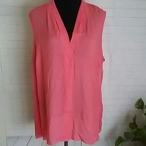 Violet & Claire Coral Blouse